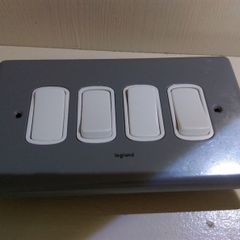 Legrand Switch 4 Gang 2 Way