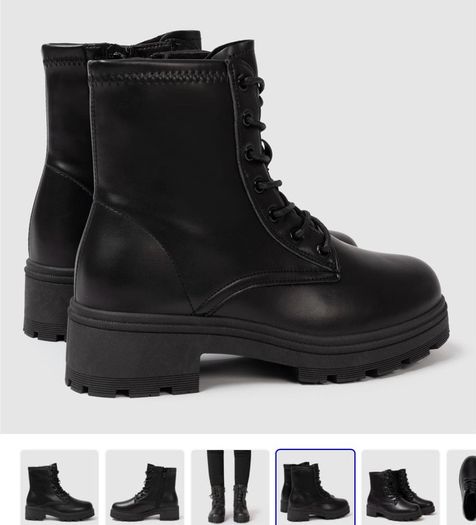 Black Biker Boots