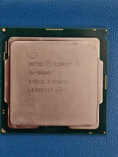 i5 9600k 3.7ghz oc 4.60ghz 6 cores