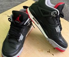Nike Air Jordan 4 Bred reimagined