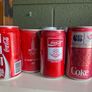 10 Vintage Coca Cola Cans Image 3