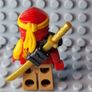 Lego minifigure Kai Core Ninjago Image 2