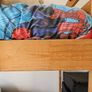 Kids & Adult sized IKEA solid wooden bunk beds & two good foam mattresses Image 5