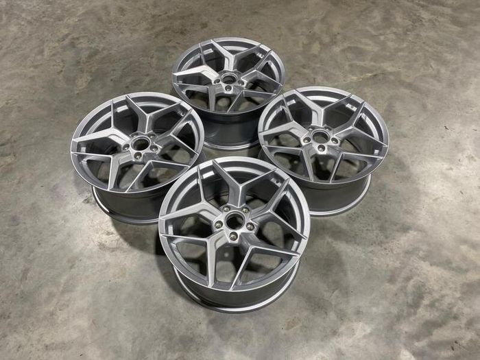 18" Inch U spoke Alloy Wheels VW Golf MK5 MK6 MK7 Audi A3 Seat Leon Caddy Skoda 5x112
