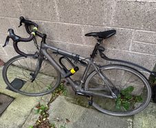 Carbon frame road bike as new