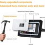 Super Bright LED Floodlight 15W 1200 Lumens Outdoor & Indoor Led Security Lights IP66 Waterproof led Flood Lights 2700K Warm White Light for Garden Garage Backyard Warehouse BBQ Ponds Basement MULTIPLE OPTIONS AVAILABLE, SEE DESCRIPTION (FREE POSTAGE) Image 10