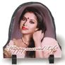 Door Shaped Photo Slate 15cm X 15cm Image 2