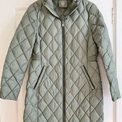 Pale Green Feather and Down Coat by Marks&Spencer