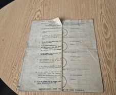 Honda 50 logbook