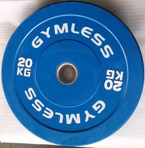 20 kg Olympic Bumper Plates Pair Warehouse Clearance