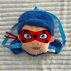 Miraculous Ladybug Plush Backpack P.M.I Kids World Zag Heroez Used Please look at the pictures
