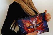 Handmade designer accessories, scarves, bracelets, clutch bags