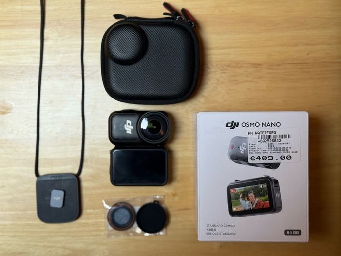 DJI Osmo Nano + DJI Mic Mini. Complete Content Creator Bundle