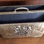 Hammered Brass Magazine Box Rack Image 2