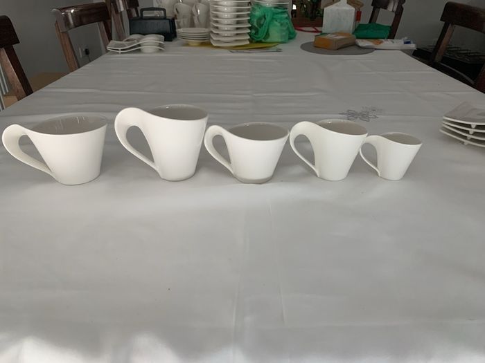 Villeroy & Boch New Wave cups & Saucers