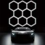 Hexagon led lights 8pcs Image 2