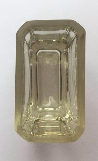 Small Vintage Etched Crystal Cup / Vase