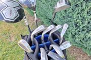 Golf clubs. Full starter set and bag.