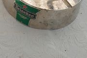 Heineken metal ashtray ,used condition, still nice condition ,buyer collects or pays postage thank you, sold as is,