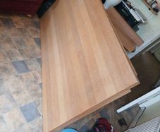 solid oak table
