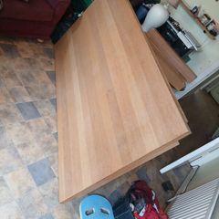 solid oak table