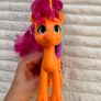 My Little Pony Make Your Mark Toy Ribbon Hairstyles Sunny Starscout approx.  16 cm. Used Please see photos Image 5