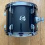 Nearly new Ludwig Evolution and Backbeat Snare Drum 14" and 10/12/16 toms in stunning Black Sparkle Wrap Image 5