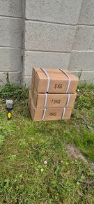 three brand new hexagonal weight sets