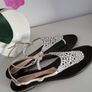 MAGRIT leather silver tone jewelled sandals Sz 39 (Fit 6-6.5 UK) Rrp 220 (New) Image 6
