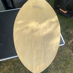 Wooden skim board