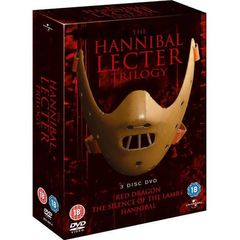 The Hannibal Lecter Trilogy Collection Dvd Boxset Horror Thriller Movies Anthony Hopkins Silence Of The Lambs