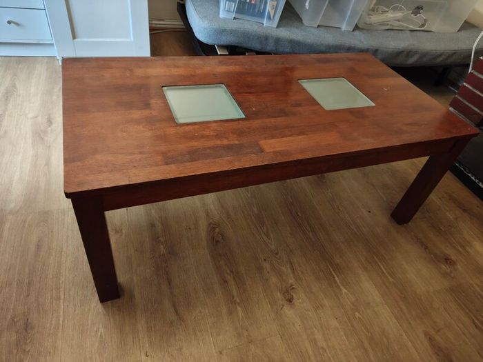 Coffee Table with Inlaid Tiles (Free)