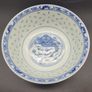 Chinese Republic period Dragon Bowl & Saucer Image 5