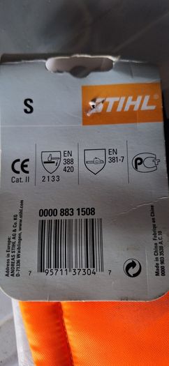 Stihl chainsaw gloves