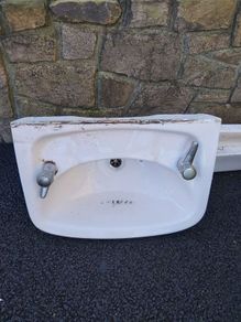 Sink and pedestal