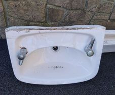 Sink and pedestal