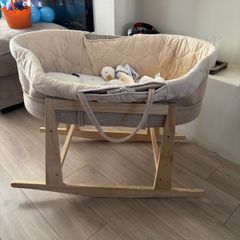Baby elegant Moses basket