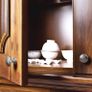 SALE | Cabinet Knob Round Door Knobs Mushroom Shape Pull Handle with Screws for Cabinet Wardrobe Drawer Cupboard 12 Pieces Silver Brushed Image 2