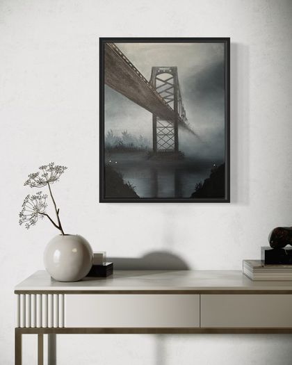 Original acrylic painting on canvas