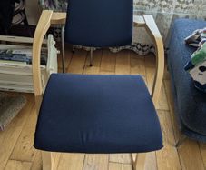 Designer Peter Opsvik back support rocking chair