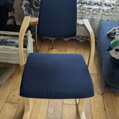 Designer Peter Opsvik back support rocking chair