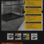 Dog Crate Premium Sliding Door Dog Crate petworld Image 3