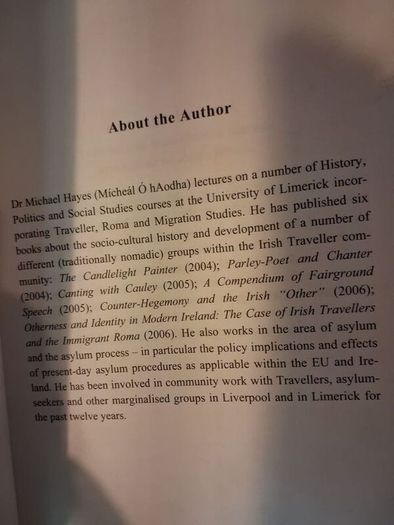 Irish Travellers / Representations & Realities / Dr. Michael Hayes /1st ed. 2006
