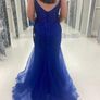 Rosies Closet Royal Blue Debs Dress Image 4