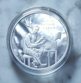 Lithuania 5 Euro Silver (.925) Proof Coin 2023 - Role of the Lithuanian Catholic Church in Unarmed Resistance