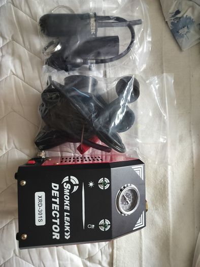 Smoke leak tester
