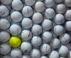 golf balls