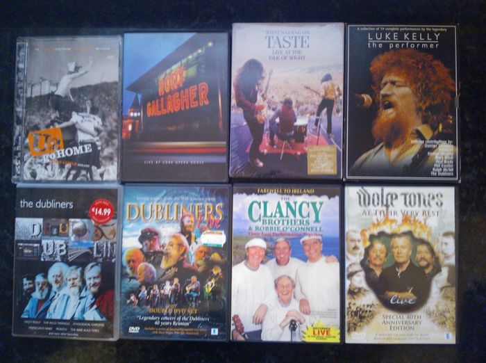 Huge Irish Themed Dvd Movie Collection + Tv Shows, Comedy, Music Some Rare