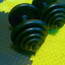 Cast iron dumbbells Image 3