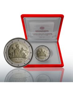 Vatican 2 Euro Proof Coin 2024 - 750th Anniversary of the death of Saint Thomas Aquinas